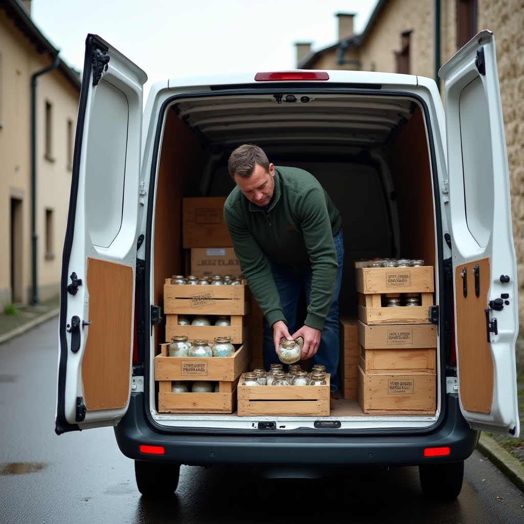 Logistika malých dodávek do farmářských prodejen